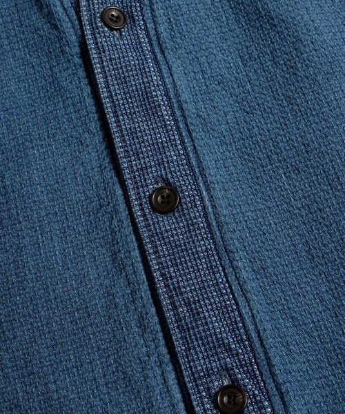 FDMTL（ファンダメンタル）の「FDMTL/ファンダメンタル/DIAMOND LONG CARDIGAN 3YR WASH（カーディガン/ボレロ・メンズ・インディゴブルー・2/3/4）」の7枚目の写真