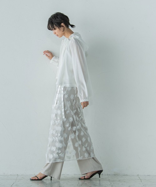 MAYSON GREY / メイソングレイ 叶えるフーディシャツブルゾン≪洗濯機で洗える≫ 叶えるフーディシャツブルゾン≪洗濯機で洗える≫ | MAYSON GREY