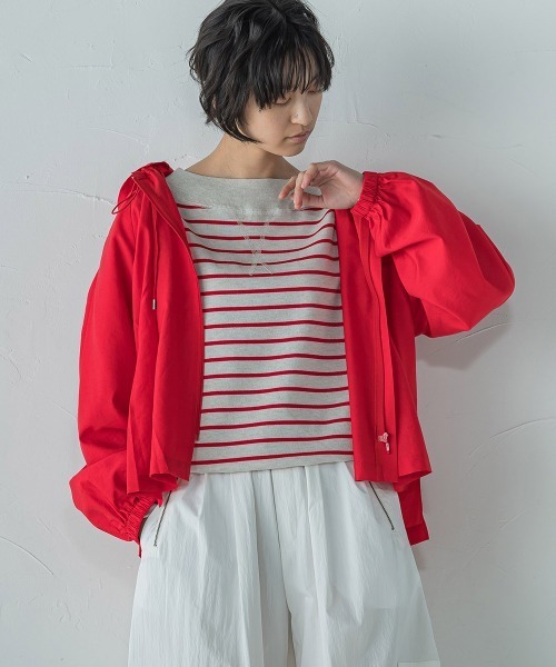 MAYSON GREY / メイソングレイ 叶えるフーディシャツブルゾン≪洗濯機で洗える≫ 叶えるフーディシャツブルゾン≪洗濯機で洗える≫ | MAYSON GREY