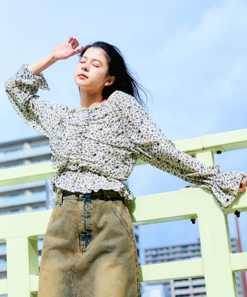 マルチカラー　フラワープリント ビスチェ 2wayフラワープリントビスチェ | TICCA (Women)/ティッカ