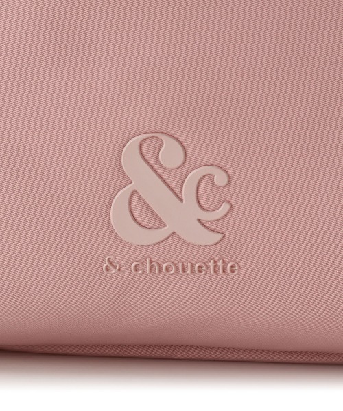 & chouette（アンドシュエット）の「デイリーカジュアルリュック（バックパック/リュック・レディース・ピンク/ダルブルー系/ブラック・FREE）」の16枚目の写真