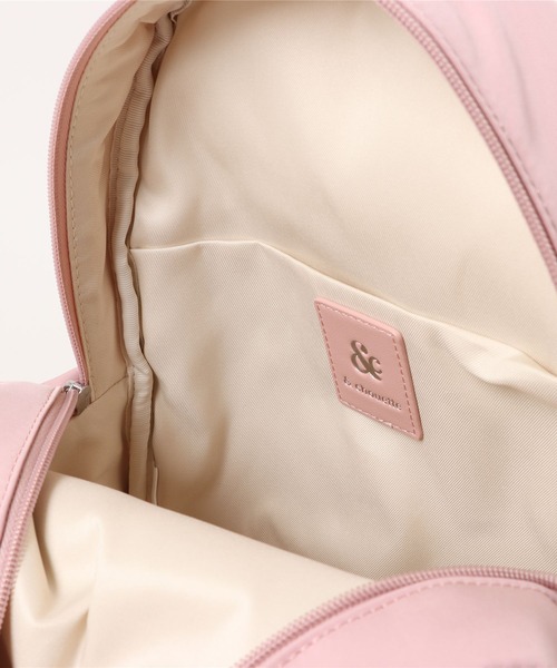 & chouette（アンドシュエット）の「デイリーカジュアルリュック（バックパック/リュック・レディース・ピンク/ダルブルー系/ブラック・FREE）」の19枚目の写真