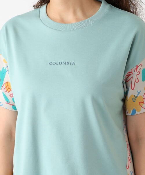 tシャツ Columbia／ウィメンズトゥリースワロー ショートスリーブTシャツ／コロンビア／吸湿・速乾 ／UVカット／半袖Tシャツ レディース Columbia／ウィメンズトゥリースワロー ショートスリーブTシャツ