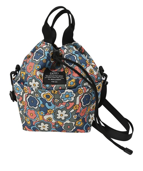 KiU(キウ)の「KiU/キウ 600D POCKETFUL MINI BAG(トートバッグ・レディース・その他5/その他2/ブラック/ダークグリーン/その他8/ダークパープル/オリーブ・FREE)」の5枚目の写真