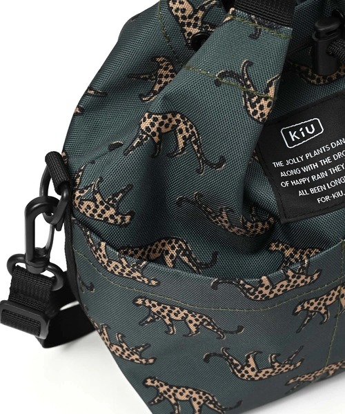 KiU(キウ)の「KiU/キウ 600D POCKETFUL MINI BAG(トートバッグ・レディース・その他5/その他2/ブラック/ダークグリーン/その他8/ダークパープル/オリーブ・FREE)」の15枚目の写真