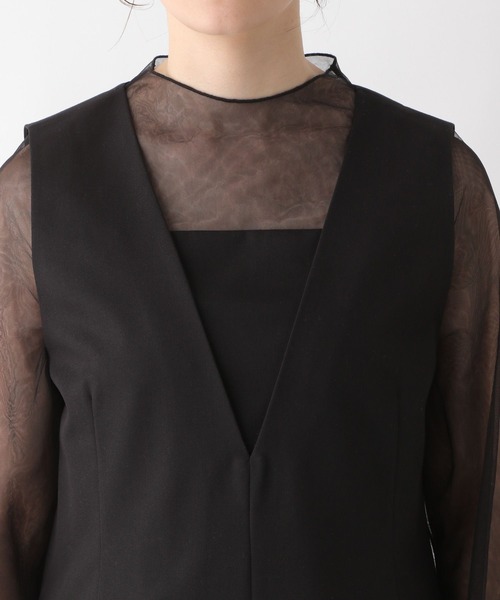 LEPSIM（レプシィム）の「【結婚式／オケージョン】切り替えパンツドレス2　321823（パンツドレス・レディース・ライトグリーン/ブラック/グレー・FREE）」の18枚目の写真