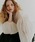 kiehtova�i�L�G�g���@�j�́u�ykiehtova�zSHEER VOLUMESLEEVE BLOUSE/�V�A�[ �{�����[���X���[�u �u���E�X KTWR28�i�V���c/�u���E�X�j�v�b�A�C�{���[