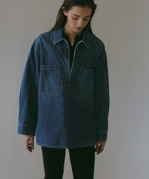ETRE TOKYO - オーバーサイズボックスシャツ - BLUE | ADDICT