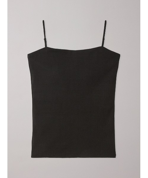 UNDERSON UNDERSON(アンダーソン アンダーソン)の「バックオープンリブキャミソール(キャミソール・レディース・オレンジ/ブラック/チャコールグレー/オフホワイト・1/2)」の14枚目の写真