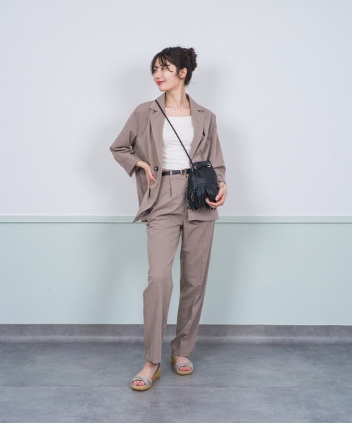 marco masi（マルコマージ）の「【MARCO MASI/マルコ・マージ】巾着　ミニショルダーバッグ　バケツバッグ　フリンジ（ショルダーバッグ・レディース・シルバー/ブラック・FREE）」の16枚目の写真