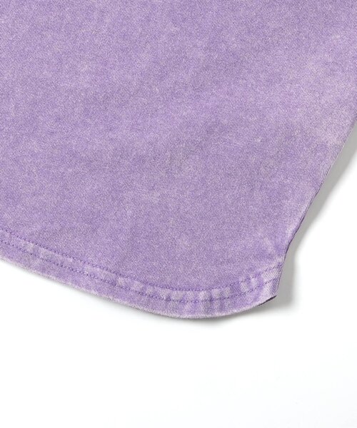 BREEZE（ブリーズ）の「【Im Jelly！】ピグメント加工ロゴ半袖Tシャツ_ジュニア対応（Tシャツ/カットソー・キッズ・チャコール/パープル・80/90/100/110/120/130/140）」の4枚目の写真