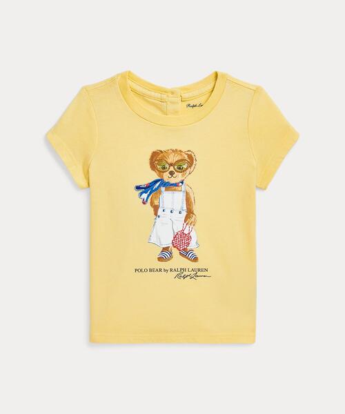 Polo ベア コットン ジャージー Tシャツ