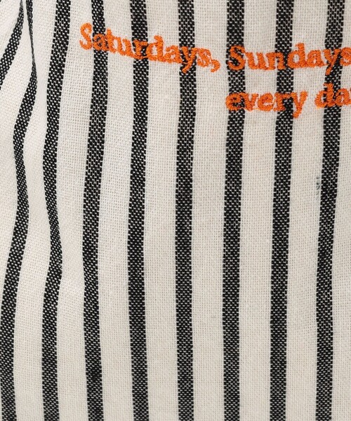 beej（ビージ）の「【別注】＜beej＞ストライプ ショルダー バッグ / キッズ（ショルダーバッグ・キッズ・ライラック/ブラック・FREE）」の7枚目の写真