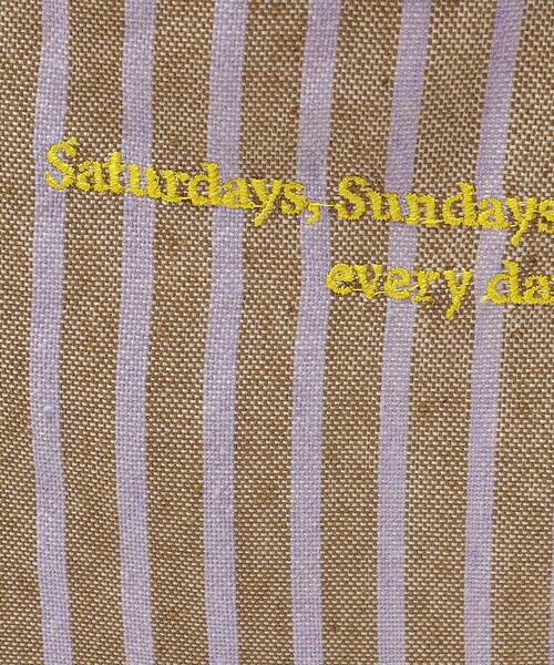 beej（ビージ）の「【別注】＜beej＞ストライプ ショルダー バッグ / キッズ（ショルダーバッグ・キッズ・ライラック/ブラック・FREE）」の9枚目の写真