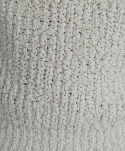 FREE'S MART（フリーズマート）の「◆ファンシーヤーンVネックベスト（ベスト・レディース・ブラック/ホワイト/グレー/オレンジ・FREE）」の5枚目の写真