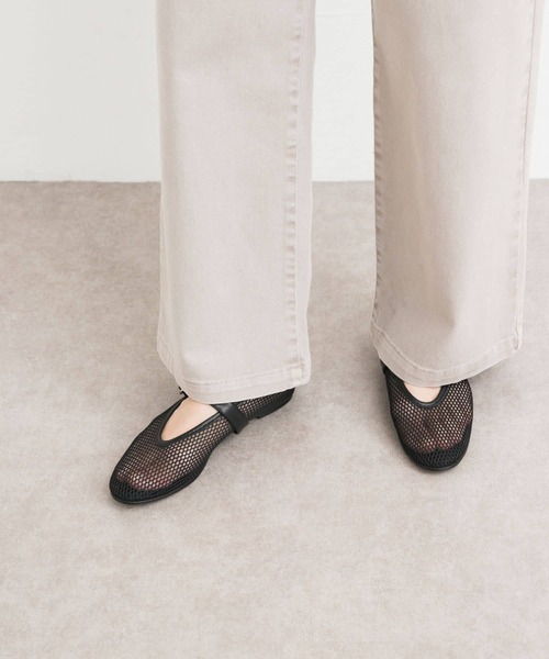 VELETTO（ベレット）の「『別注』VELETTO×DOORS　メッシュストラップシューズ（バレエシューズ・レディース・ブラック/ブラウン・36/37/38）」の17枚目の写真