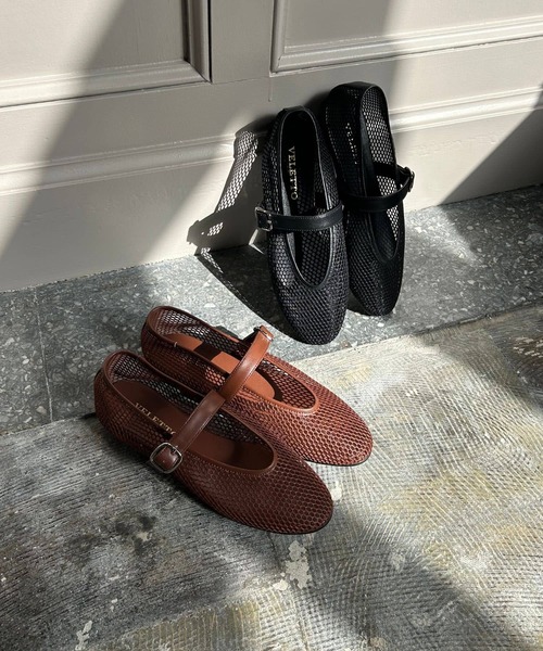 セール】『別注』VELETTO×DOORS メッシュストラップシューズ