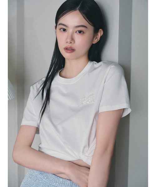 エンブロイダリーロゴTEE|allureville OFFICIAL SITE / ONLINE