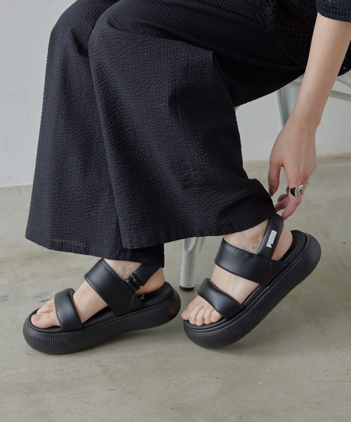 【PUMA】Mayu Puffy Sandals Women 厚底 サンダル PUMA サンダル 「PUMA」MAYU PUFFY SANDALS WNS レディース