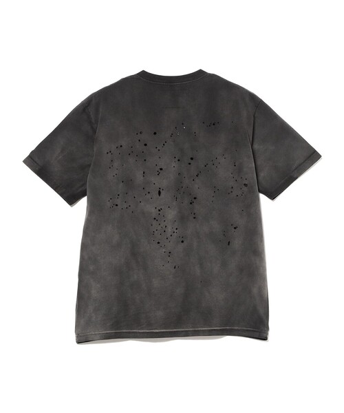 FUTURE ARCHIVE(フューチャーアーカイブ)の「FUTURE ARCHIVE / V NECK TEE "FADE DAMAGE BLACK"(Tシャツ/カットソー・メンズ・ブラック系その他4・S)」の4枚目の写真