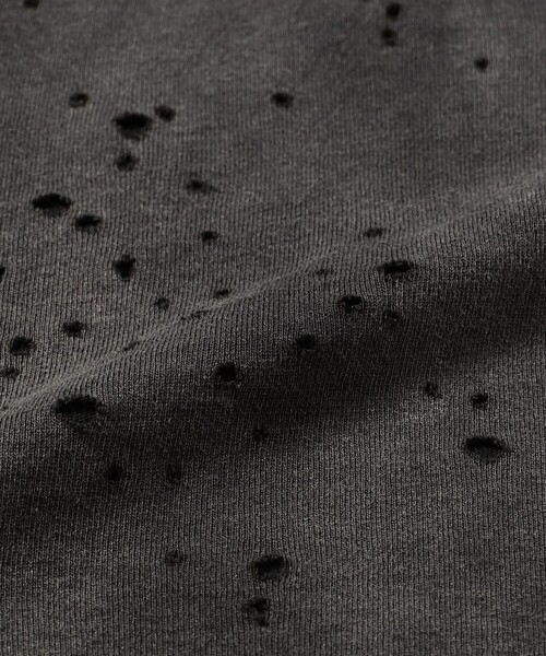 FUTURE ARCHIVE(フューチャーアーカイブ)の「FUTURE ARCHIVE / V NECK TEE "FADE DAMAGE BLACK"(Tシャツ/カットソー・メンズ・ブラック系その他4・S)」の5枚目の写真