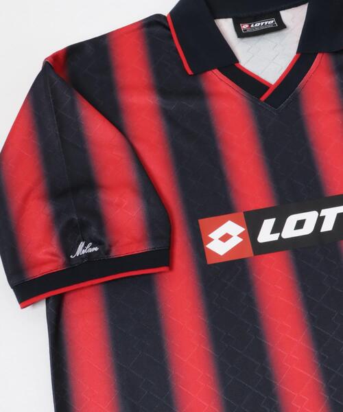 Lotto ロット　ゲームシャツ　サッカーシャツ　ニット　EDIFICE別注 Lotto ロット ゲームシャツ サッカーシャツ ニット EDIFICE別注