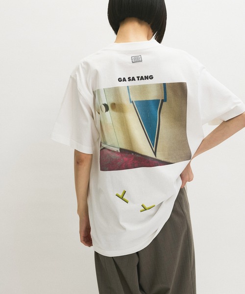 TANG TANG for ADAM ET ROPE'】別注GASATANG（Tシャツ