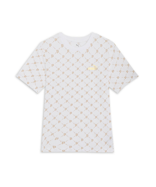 PUMA（プーマ）の「PUMA プーマ メンズ ESS メタリック AOP 半袖 Tシャツ（Tシャツ/カットソー・メンズ・ホワイト/ブラック・SMALL/MEDIUM/XX-LARGE/X-LARGE/LARGE）」の9枚目の写真