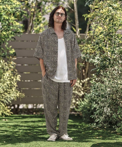 mp13676-レオパードイージータックパンツ（その他パンツ）｜CAMBIO