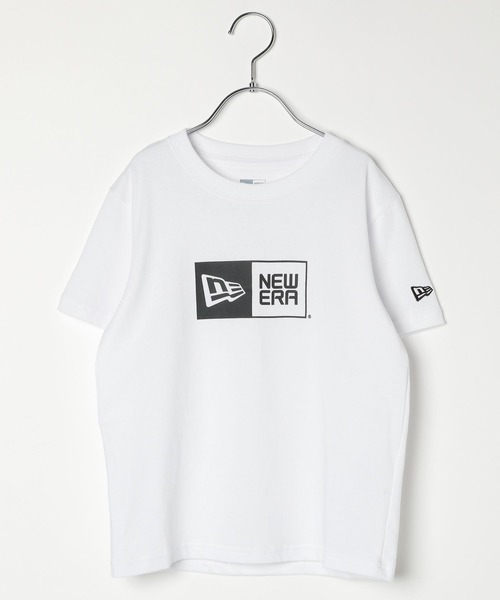 半袖Tシャツ★ニューエラ★ベーシックTシャツ BASIC BOX SHORT NEW ERA(ニューエラ)】BOX LOGO T(KIDS)(Tシャツ/カットソー