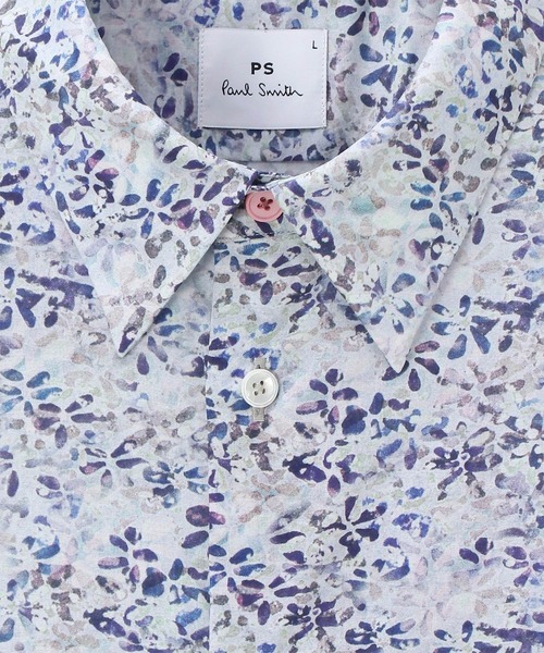 Textured Floral' 半袖シャツ / 152308 619PN（シャツ/ブラウス