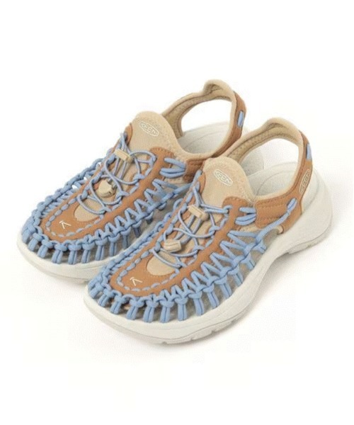 KEEN（キーン）の「【KEEN(キーン)】UNEEK AT(WOMENS)（その他シューズ・レディース・ホワイト/ブラック/ブルー・MEDIUM/LARGE）」の8枚目の写真