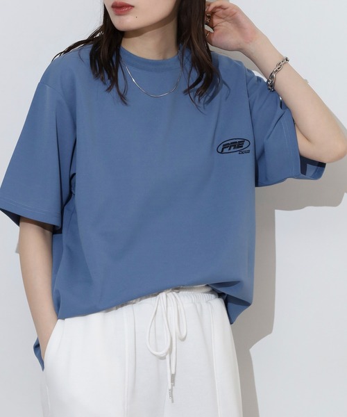 FUNALIVE(ファンアライブ)の「梨地 ワンポイント 半袖 Tシャツ(Tシャツ/カットソー・メンズ・ベージュ/グレー/サックスブルー/ブラック・L/LL/M)」の19枚目の写真