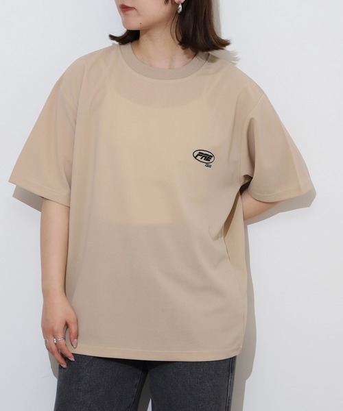 FUNALIVE(ファンアライブ)の「梨地 ワンポイント 半袖 Tシャツ(Tシャツ/カットソー・メンズ・ベージュ/グレー/サックスブルー/ブラック・L/LL/M)」の13枚目の写真