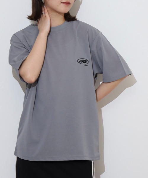 FUNALIVE(ファンアライブ)の「梨地 ワンポイント 半袖 Tシャツ(Tシャツ/カットソー・メンズ・ベージュ/グレー/サックスブルー/ブラック・L/LL/M)」の11枚目の写真