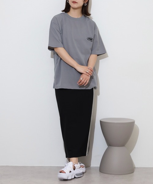 FUNALIVE(ファンアライブ)の「梨地 ワンポイント 半袖 Tシャツ(Tシャツ/カットソー・メンズ・ベージュ/グレー/サックスブルー/ブラック・L/LL/M)」の12枚目の写真