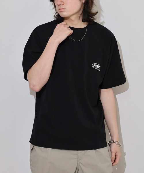 FUNALIVE(ファンアライブ)の「梨地 ワンポイント 半袖 Tシャツ(Tシャツ/カットソー・メンズ・ベージュ/グレー/サックスブルー/ブラック・L/LL/M)」の21枚目の写真