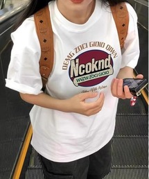 Ncoknd オーバーサイズT