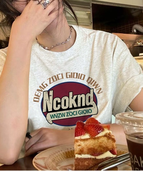 NEW GENTLEMAN（ニュージェントルマン）の「Ncoknd オーバーサイズT（Tシャツ/カットソー・メンズ・ネイビー/ライトグレー/ホワイト/ブラック・M/L/XL）」の3枚目の写真
