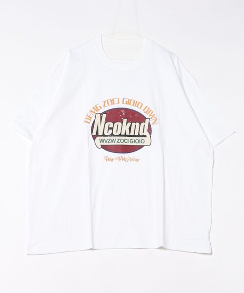 NEW GENTLEMAN（ニュージェントルマン）の「Ncoknd オーバーサイズT（Tシャツ/カットソー・メンズ・ネイビー/ライトグレー/ホワイト/ブラック・M/L/XL）」の5枚目の写真