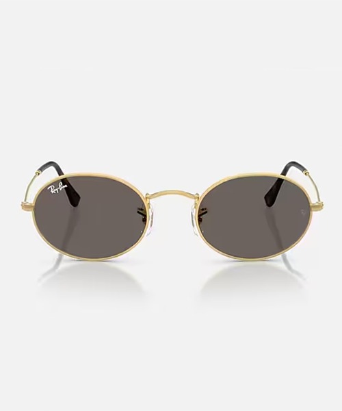 Ray-Ban(レイバン)の「Ray-Ban/レイバン サングラス OVAL FLAT LENSES 紫外線対策 0RB3547N001/B1(サングラス・メンズ・ゴールド・FREE)」の5枚目の写真