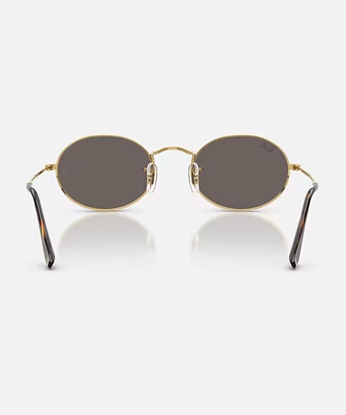 Ray-Ban(レイバン)の「Ray-Ban/レイバン サングラス OVAL FLAT LENSES 紫外線対策 0RB3547N001/B1(サングラス・メンズ・ゴールド・FREE)」の9枚目の写真