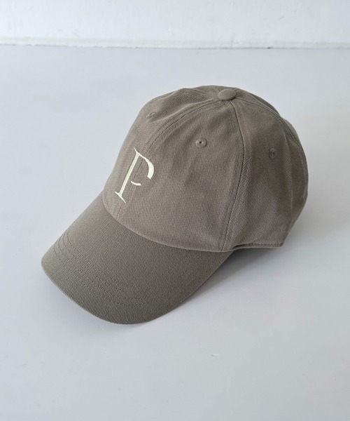 CANAL JEAN(キャナルジーン)の「Lakey Park P ロゴCAP(キャップ・レディース・ネイビー/カーキ・ONE SIZE)」の3枚目の写真