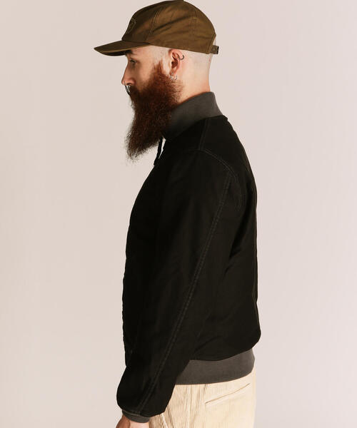 schott(ショット)の「Schott/ショット/CIVILIAN WINTER COMBAT JACKET/シビリアン ウィンター コンバットジャケット(ブルゾン・メンズ・ブラック/グレー・M/L/2XL/XL)」の8枚目の写真