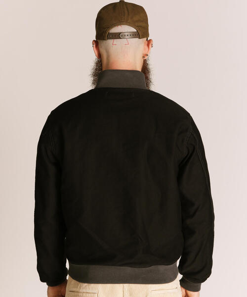 schott(ショット)の「Schott/ショット/CIVILIAN WINTER COMBAT JACKET/シビリアン ウィンター コンバットジャケット(ブルゾン・メンズ・ブラック/グレー・M/L/2XL/XL)」の9枚目の写真