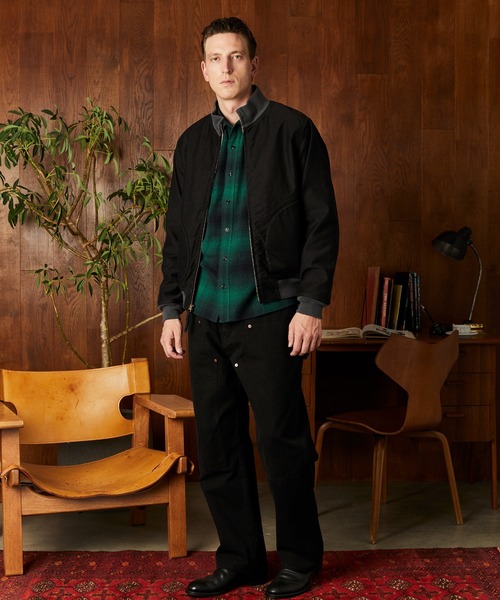 schott(ショット)の「Schott/ショット/CIVILIAN WINTER COMBAT JACKET/シビリアン ウィンター コンバットジャケット(ブルゾン・メンズ・ブラック/グレー・M/L/2XL/XL)」の3枚目の写真