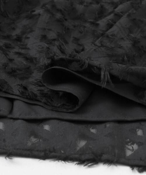 URBAN RESEARCH ROSSO WOMEN（アーバンリサーチ　ロッソ）の「ジャガードVネックワンピース（ワンピース・レディース・アイボリー/ブラック・FREE）」の14枚目の写真