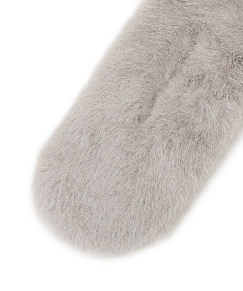 TOCCA(トッカ)の「BOW RIBBON FURTIPPET ティペット(マフラー・レディース・ベージュ系/ライトグレー系・F)」の13枚目の写真