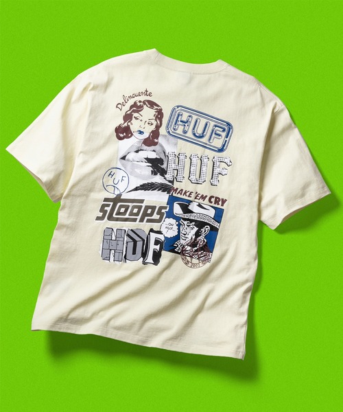 MASH UP TEE / HUF Tシャツ 半袖（Tシャツ/カットソー）｜HUF