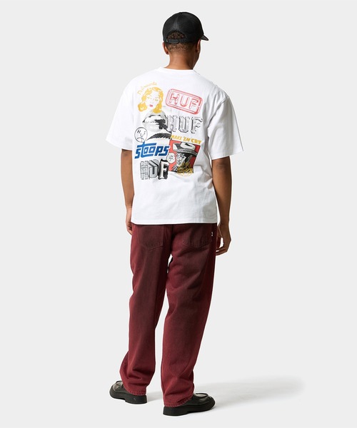 MASH UP TEE / HUF Tシャツ 半袖（Tシャツ/カットソー）｜HUF